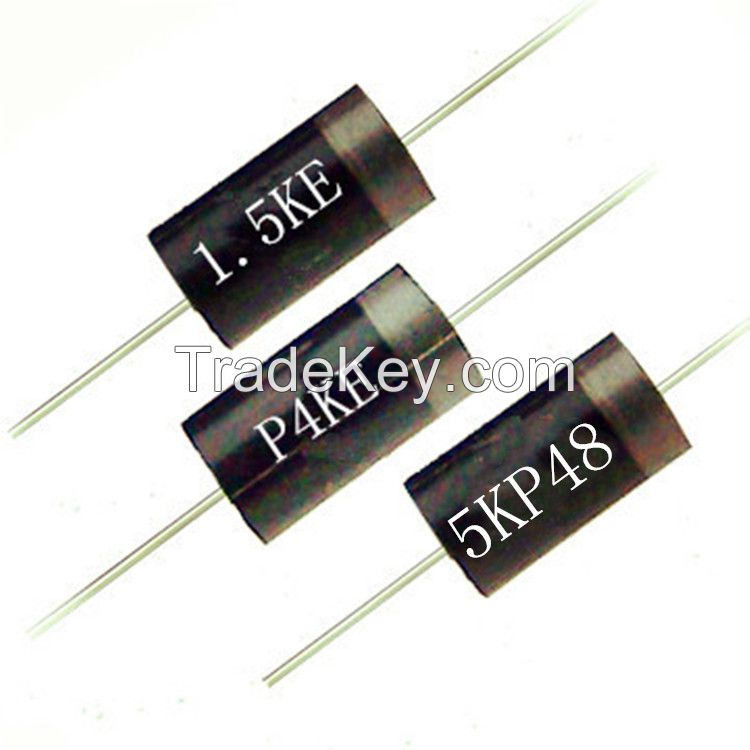 New and Original 5000W 5-250V 5KP5.0-5kp250CA TVS Rectifier Diode R-6 Case Free Samples