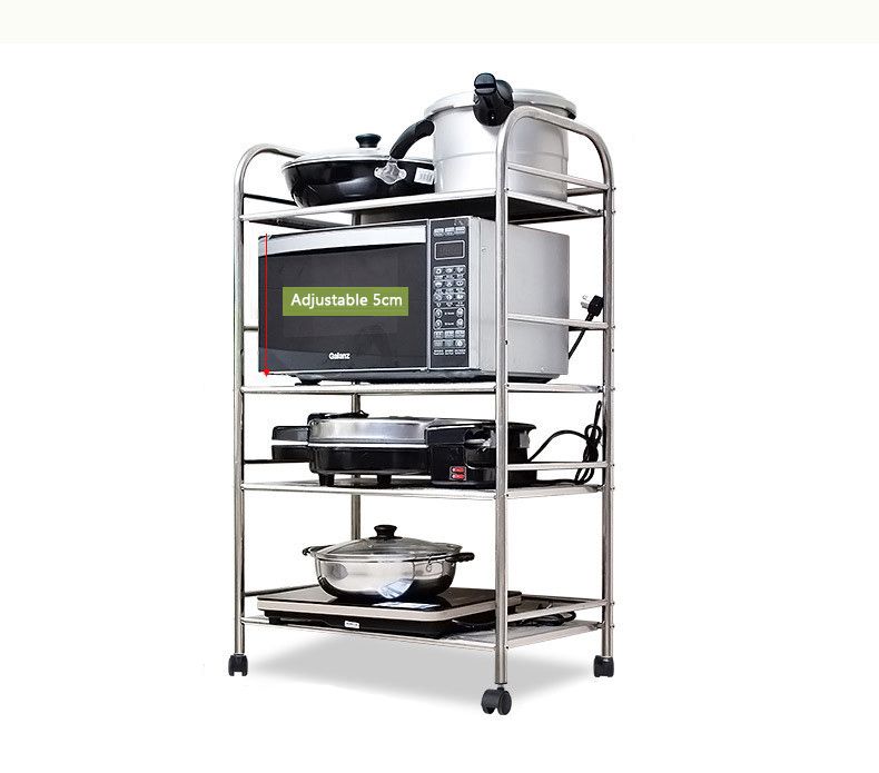 Stainless steel kitchen storage rack