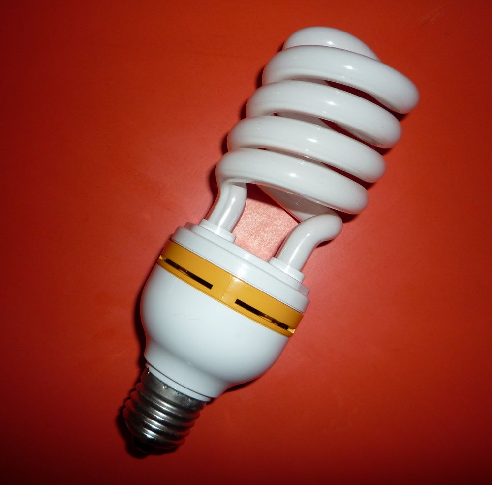 promotion for energy saving lamp E27 B22 half spiral 26w