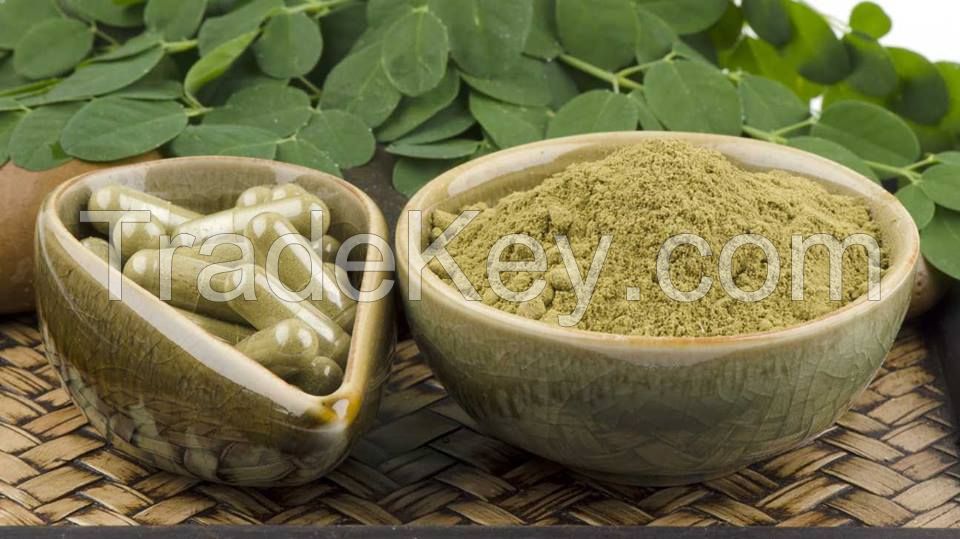 Moringa leave and seeds