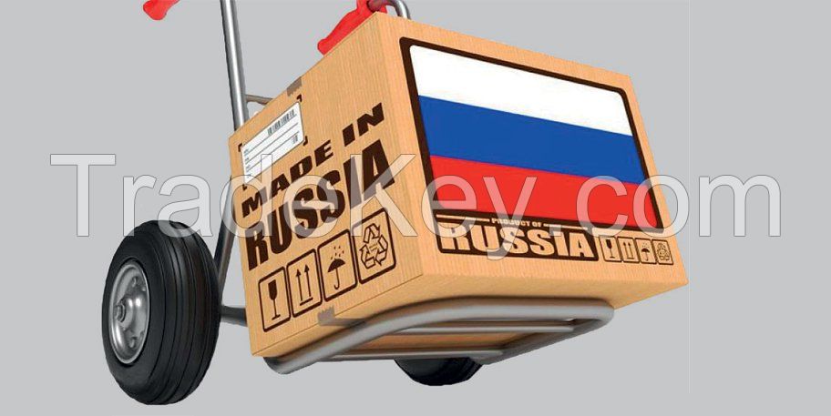 Russian goods, buy in Russia, mediator in Russia, the export of goods from Russia