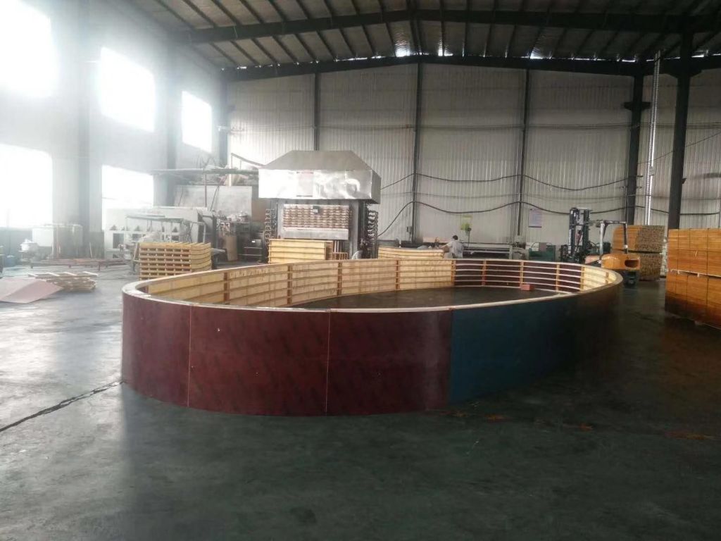 Concrete column formwork, Plywood Round Column Form System