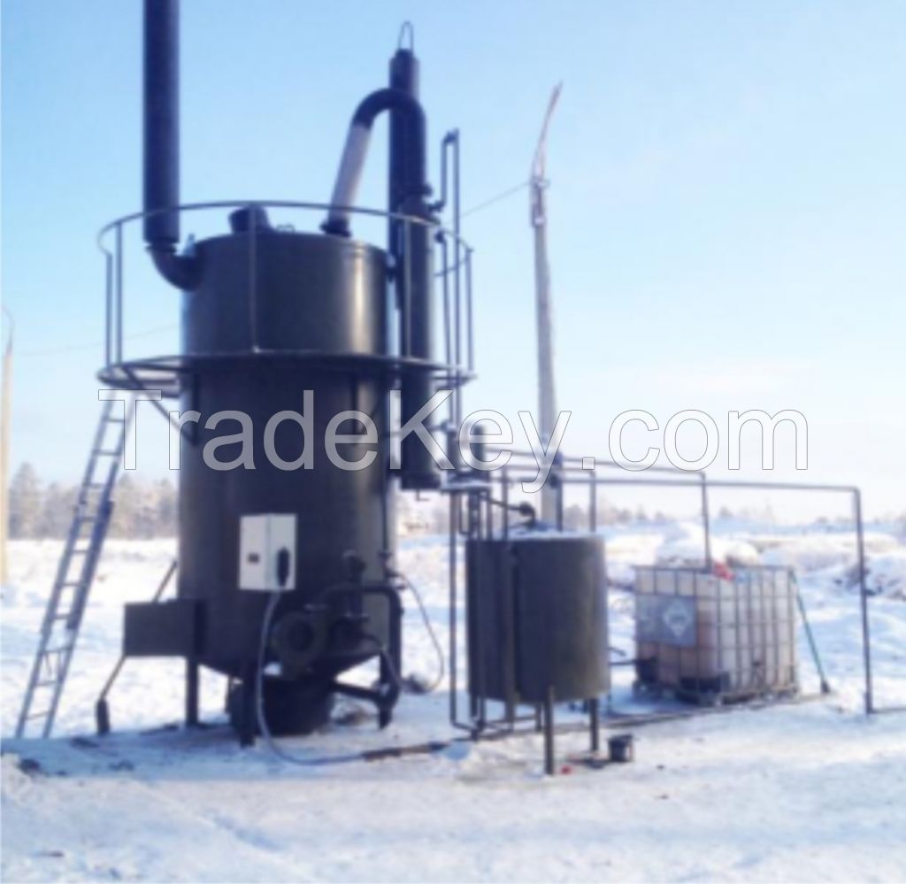 Waste Tire Pyrolysis Plant