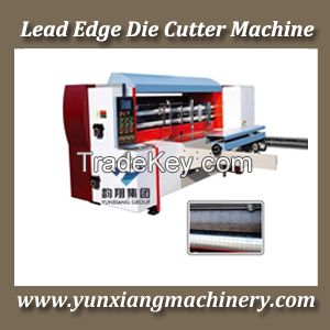 Lead edge die cutter machine