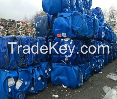 HDPE Blue Drum Scrap