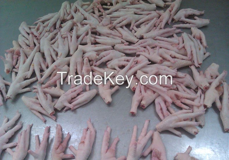 Processed Frozen chicken Feet and Processed Frozen chicken paws