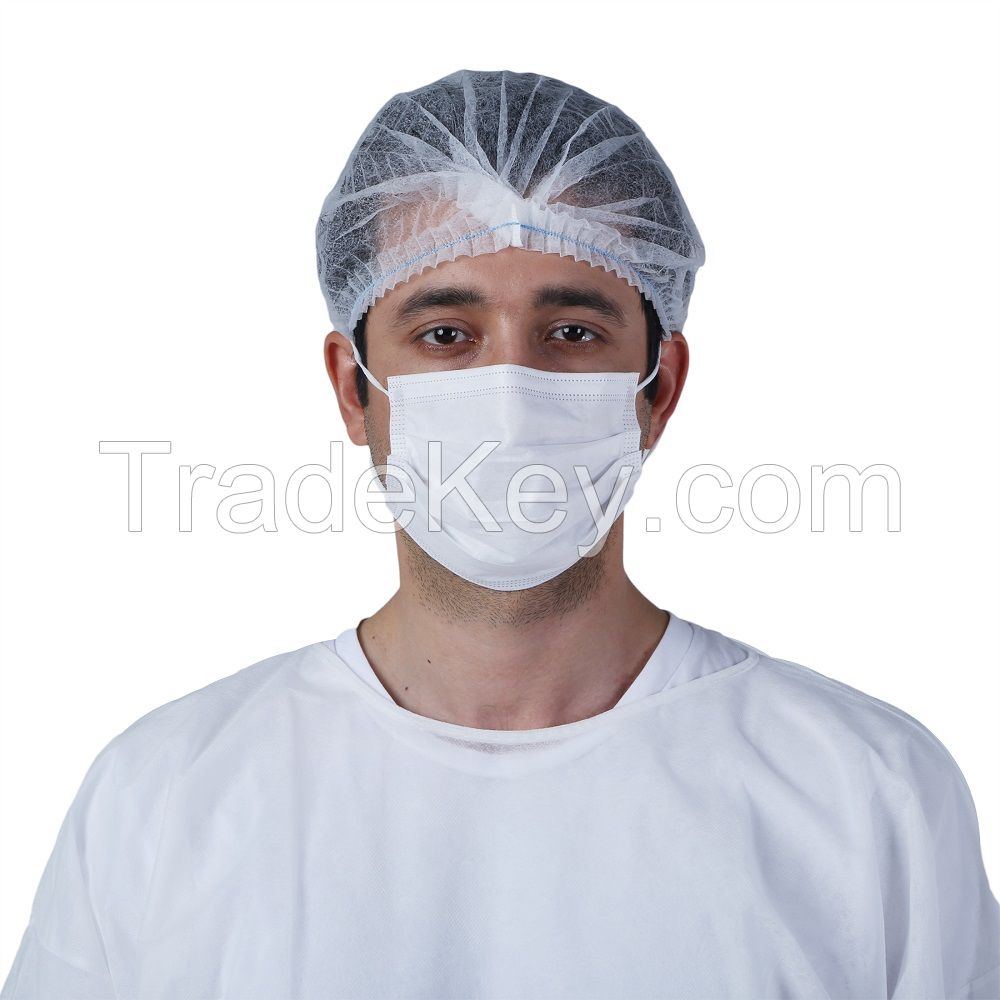 4 Ply Disposable Non Woven Face Masks with Active Carbon Filter