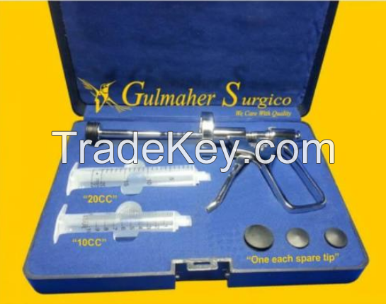Fat Transfer Tissue Injection Gun, 10-20CC Interchangeable.