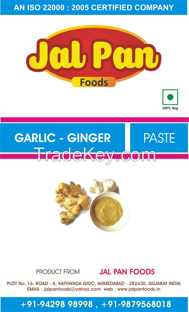 GARLIC GINGER PASTE