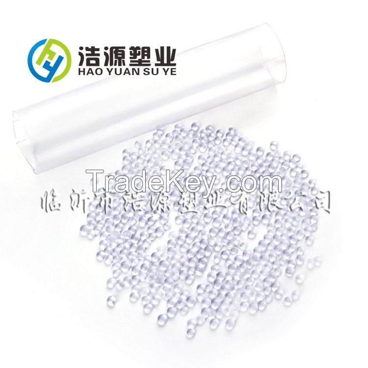 Rigid PVC granules/PVC pipes raw material/Virgin PVC particles for pipe fitting