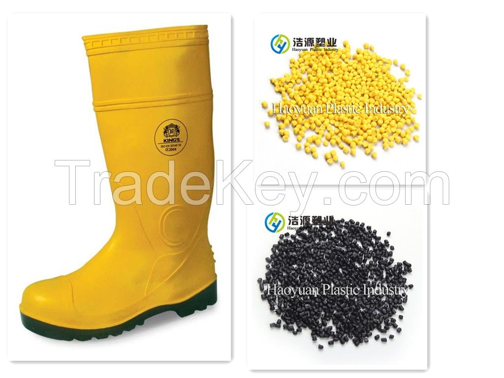 Durable PVC compounds/Weather fastness PVC granules/Plastic PVC for gumboots