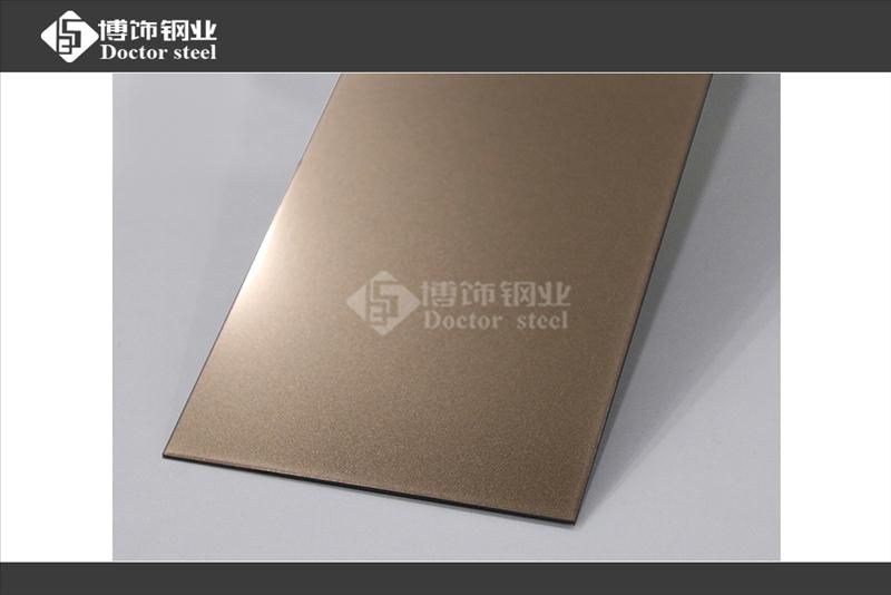 201 304 316 430 4x8 Decorative  sand blast stainless steel sheet