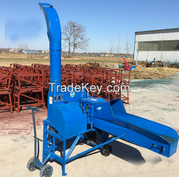 Full automatic corn silage round baler and wrapper machine for farm use