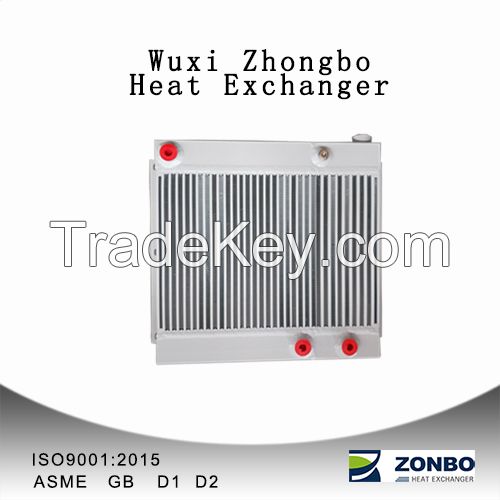Air compressor parts heat exchanger