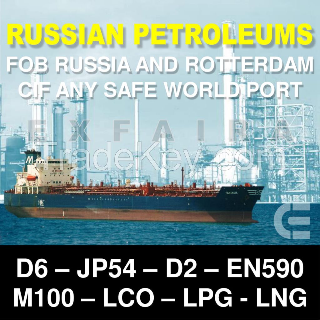 Russian Petroleum Products FOB Rotterdam and CIF ASWP