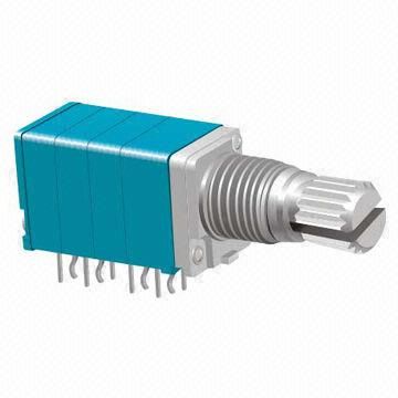 9mm Insert-molded Metal Shaft Potentiometer, Made for Car Amplifier, Volume Control, Walkie-Talkie