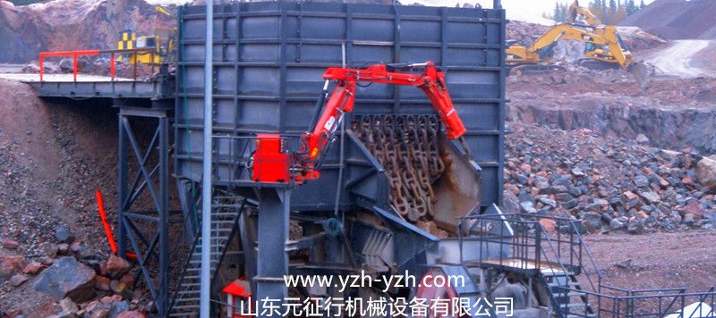 Stationary Type Hydraulic Pedestal Rock Breaking Boom System