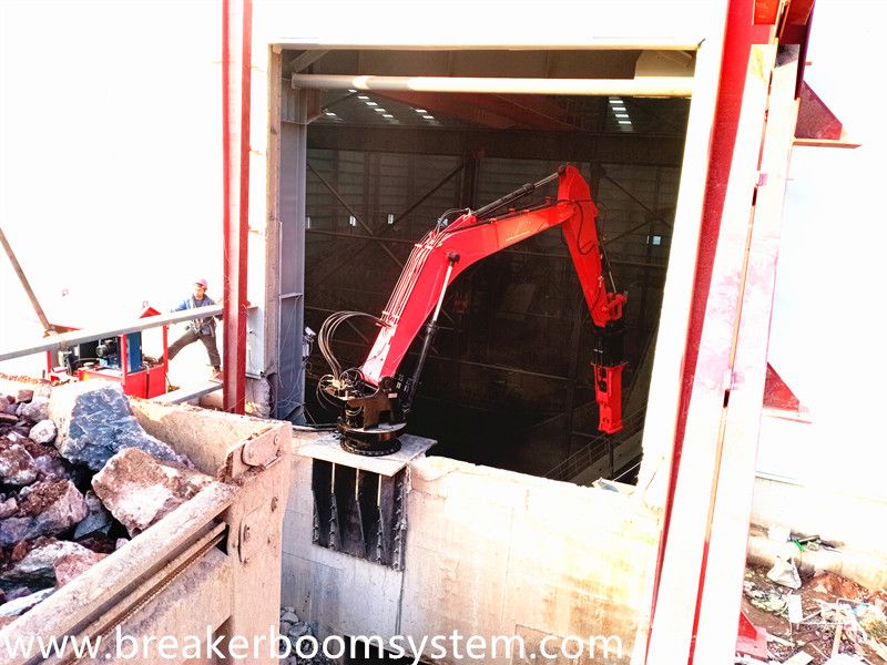 Hydraulic Rock Breaker Boom System