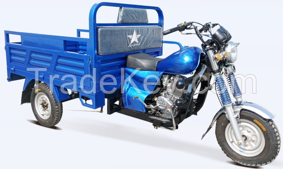 Three wheel Cargo motorized tricycle