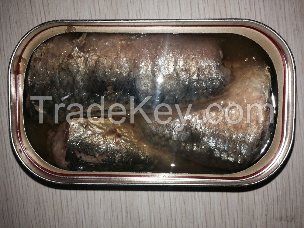 canned sardine in vegetable oil 125g