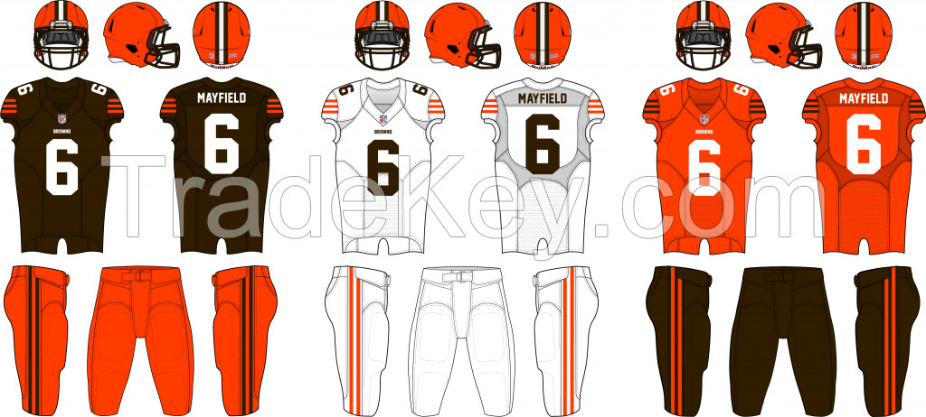 RUGBY AMERICAN FOOTBALL UNIFORM