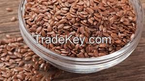 Wholesale supplier high quality organic bulk flax seeds