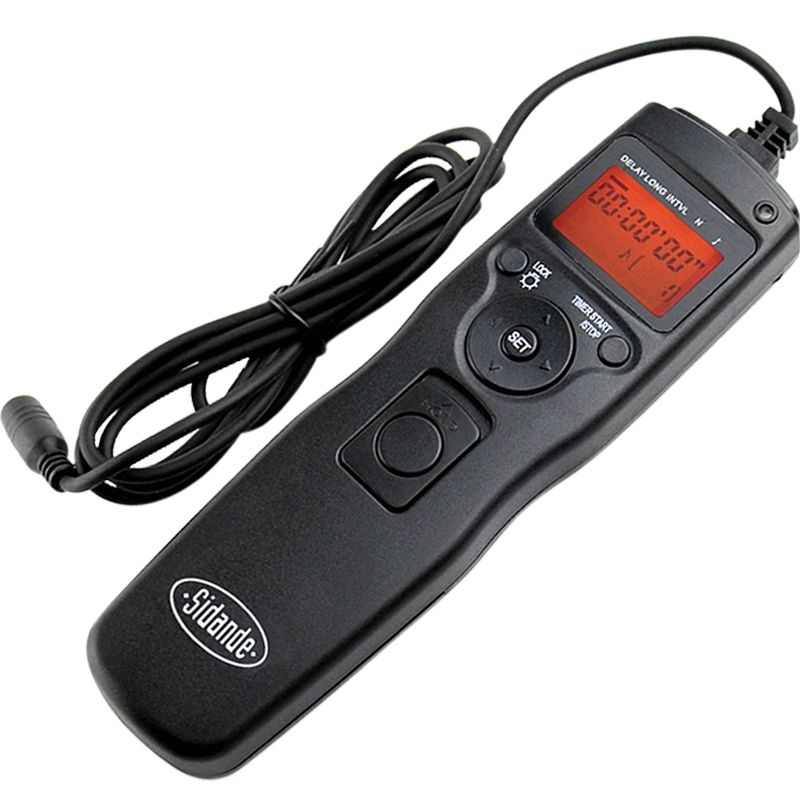 Sidande RST7000 Timer Timing Remote Controller Shutter Release for Canon Nikon Sony Digital SLR Camera Accessories