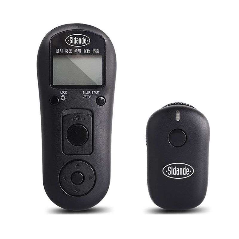 Sidande RST7500 Wireless Timing Shutter Release for Canon Nikon Sony Digital SLR Camera Accessories
