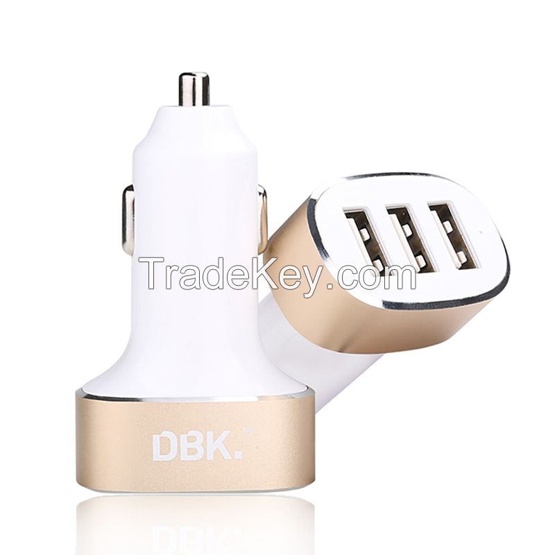 DBK CC03 5.1A 3 USB Car Charger