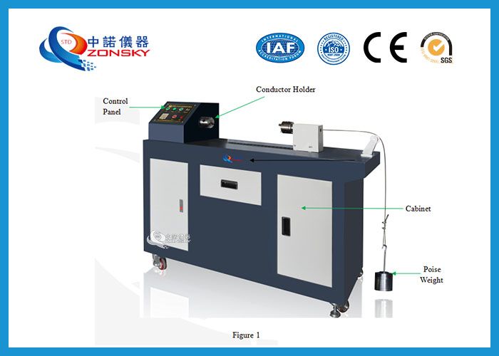 Bare Wire Torsion Test Equipment / Stainless Steel Torsion Test Apparatus