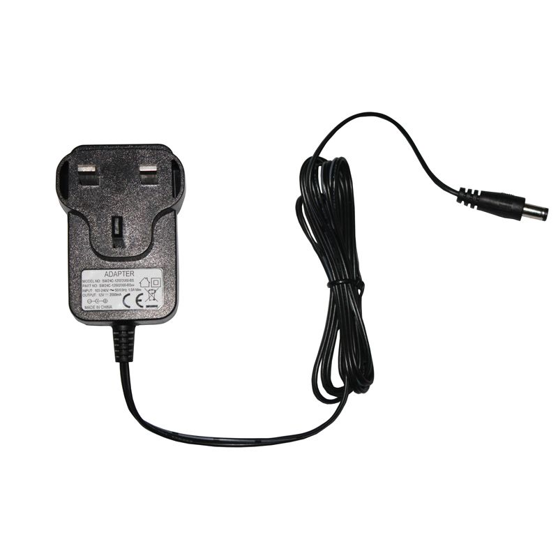 18W Wall 12V 1.5A 1500MA AC DC Switching Power Supply Adapter with UK Plug CE Approved for Advertising Display