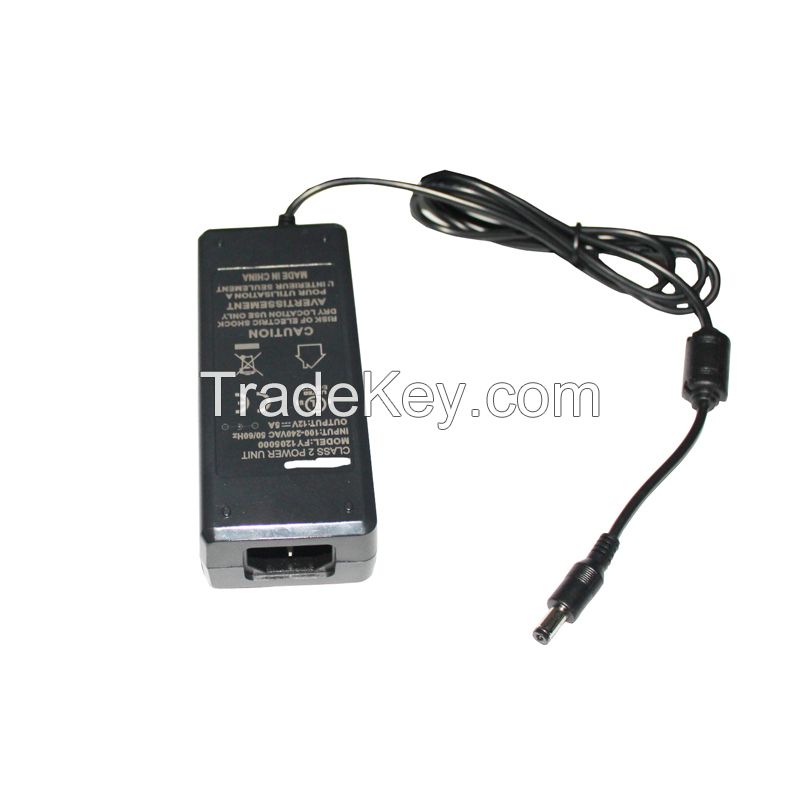 72W Desktop 24V 3A 3000MA AC DC Switching Power Supply Adapter with C14 3PIN for Ticket Printer