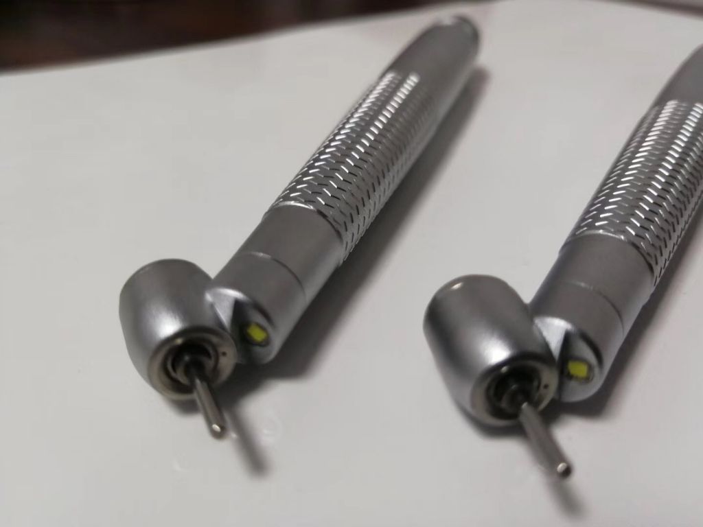 45 degree high speed handpiece with LED light