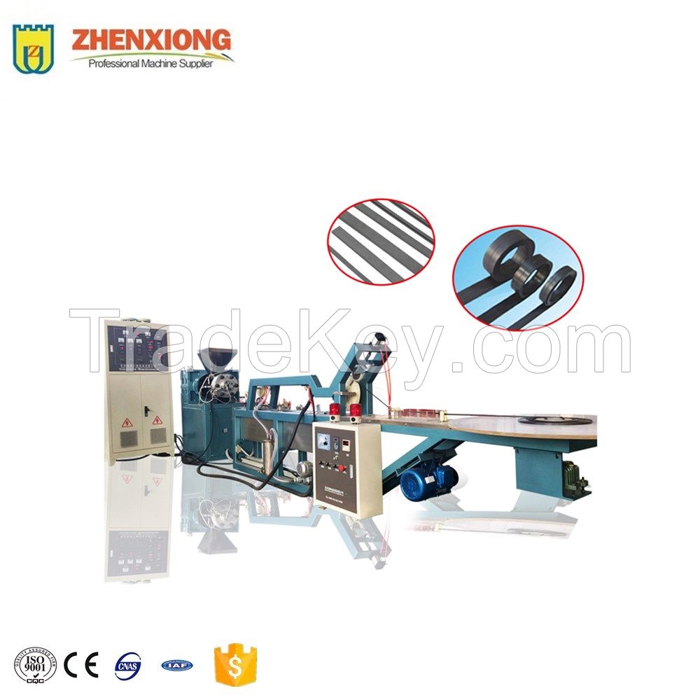 Automatic magnetic strip extrusion machine for door gasket