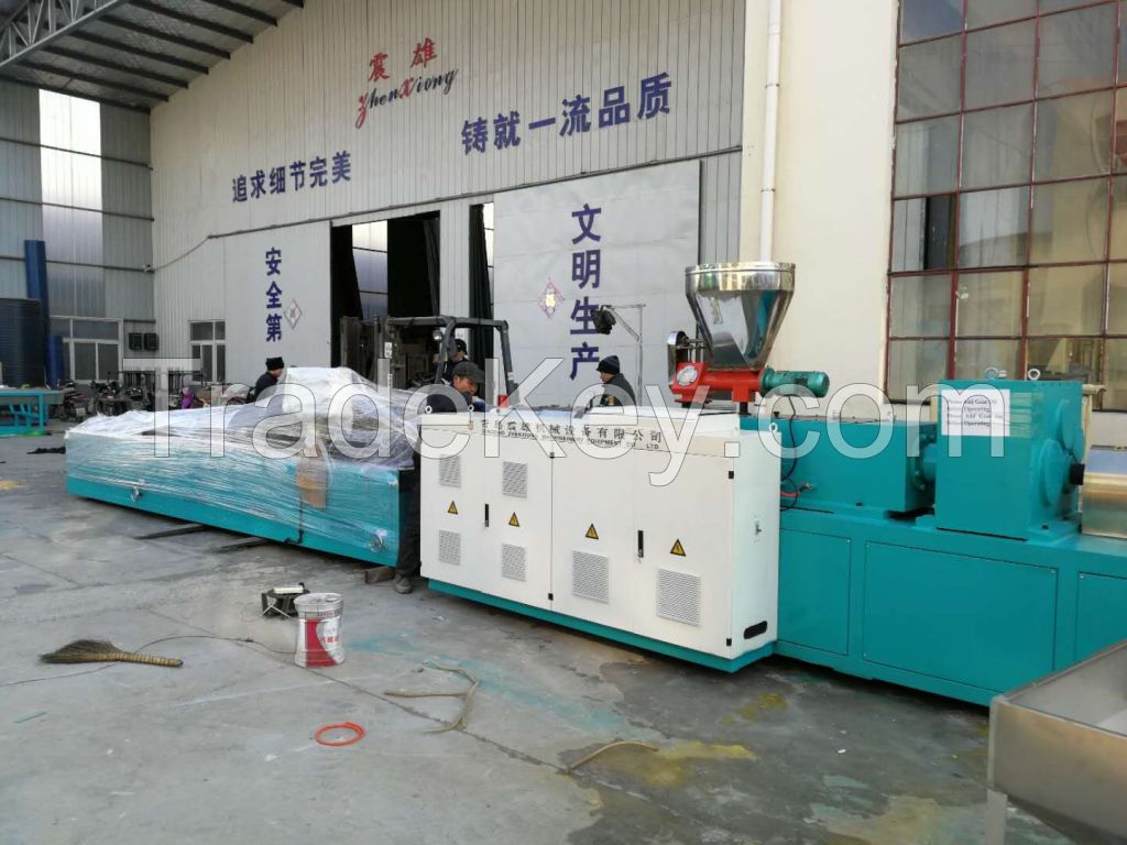 PVC plastic profile making machine