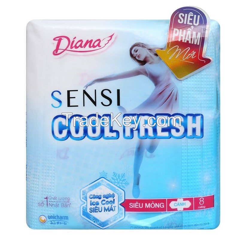 Diana Sensi Cool Fresh ultra-thin wing tampon