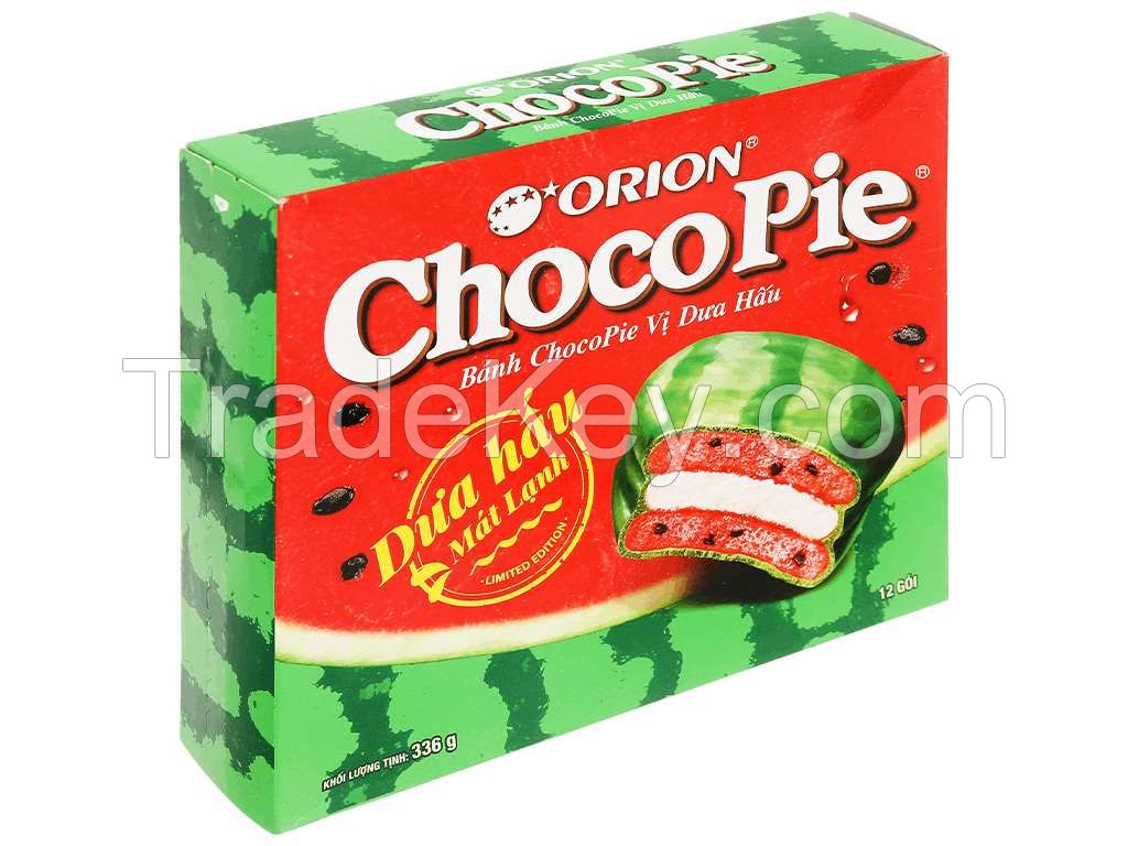 Watermelon Chocopie Cake