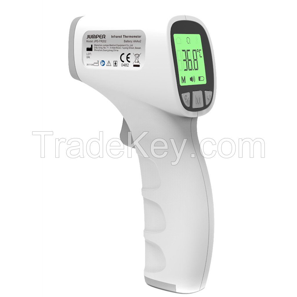 Infrared thermometer with star burst laser targeting precise Non-Contact high temperature gun
