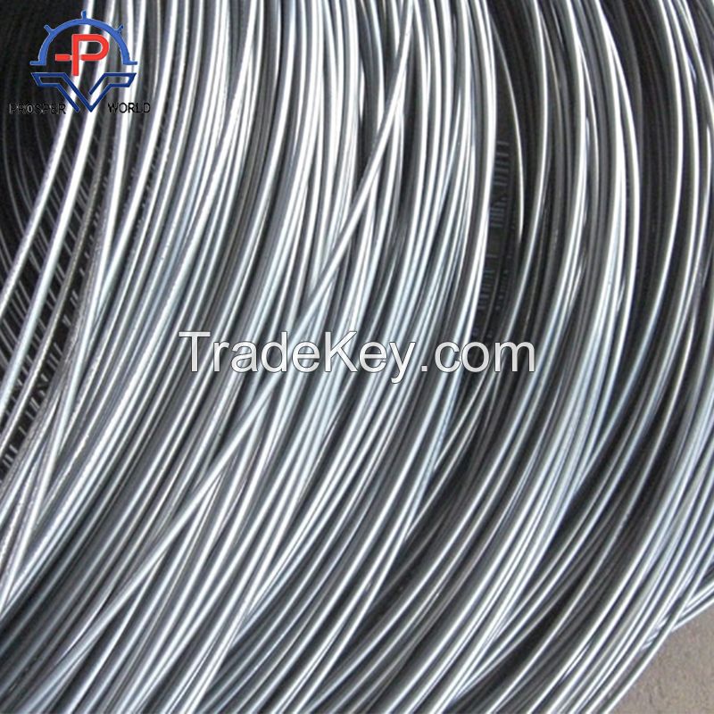 Hot Rolled Steel Wire Rod In Coils 5.5mm 6.5mm Low Carbon Steel MS Wire Rods Price