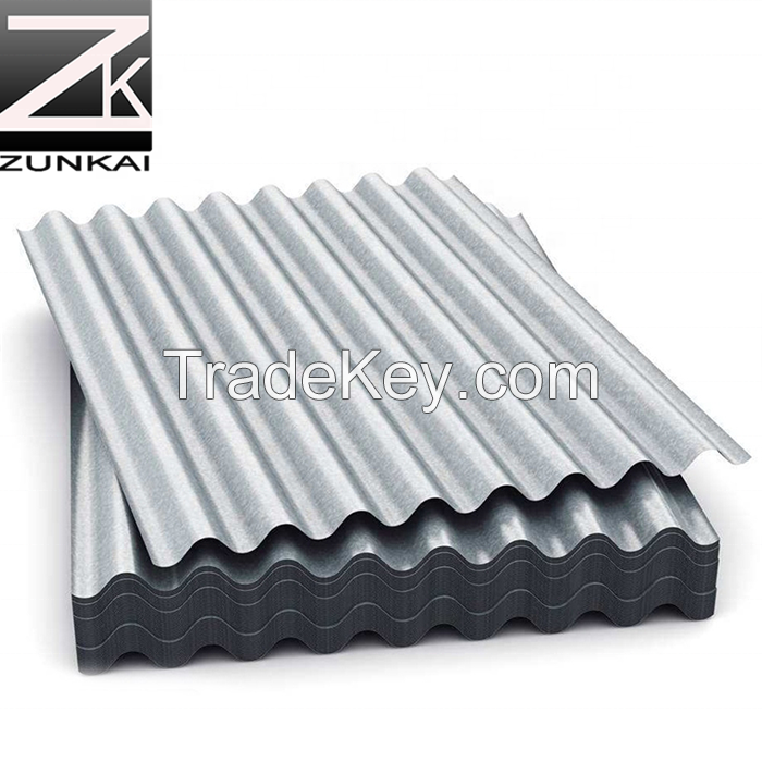 construction materials zinc aluminum roofing plate sheet metal