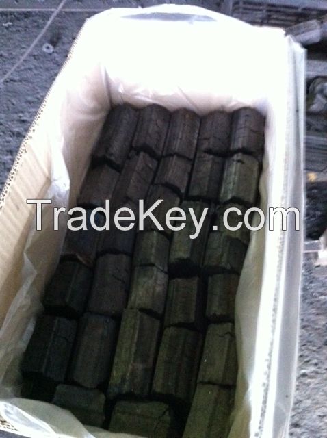 SAWDUST BRIQUETTE CHARCOAL FOR BARBEQUE