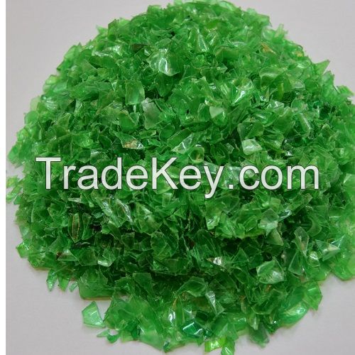 Sell GREEN COLD WASH PET FLAKES