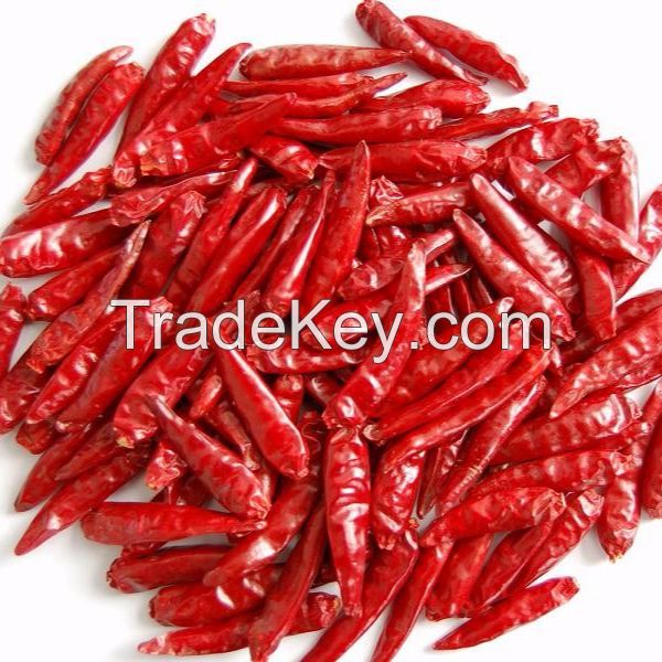 Dried whole Red Chili pepper