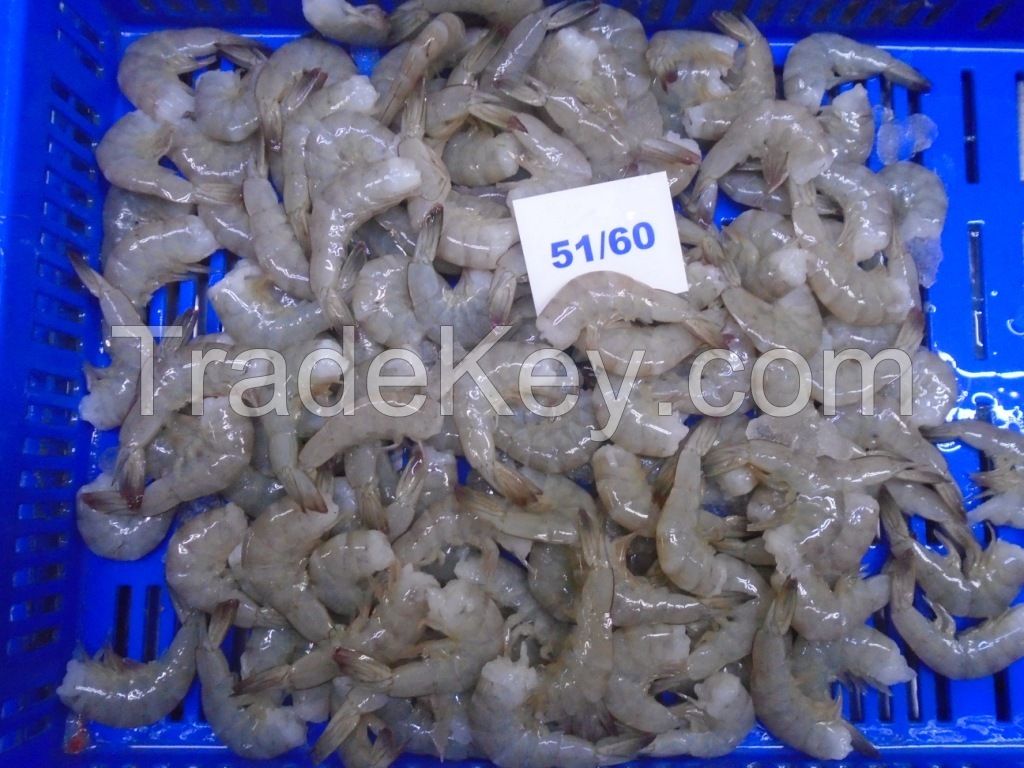 frozen vannamei hlso shrimps