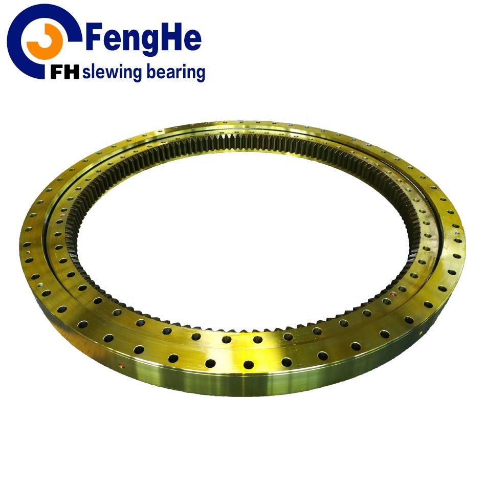 Excavator slewing ring bearing