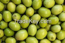 Fresh Green Olives. 100% Tunisian Olives Stuffed with Almonds, 