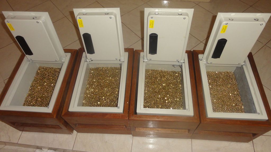 Raw Gold Nuggets, Gold Bars