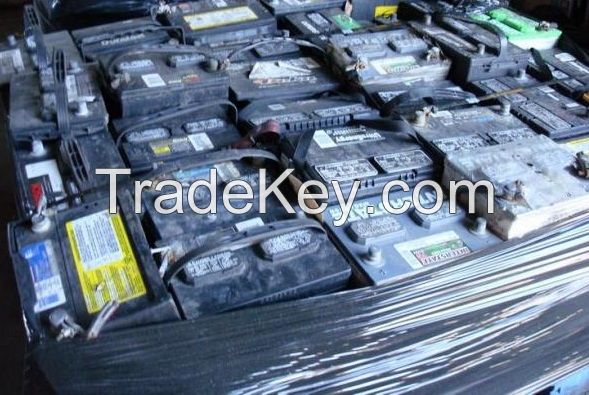 drained lead acid battery scrap