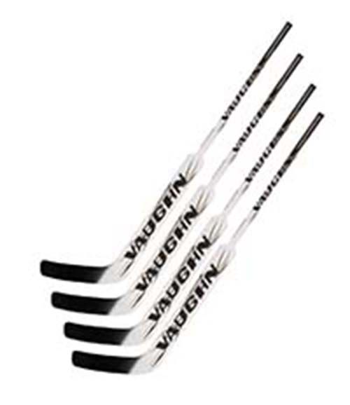 4 Vaughn 7490 composite goal stick left hand 26 white new senior hockey goalie