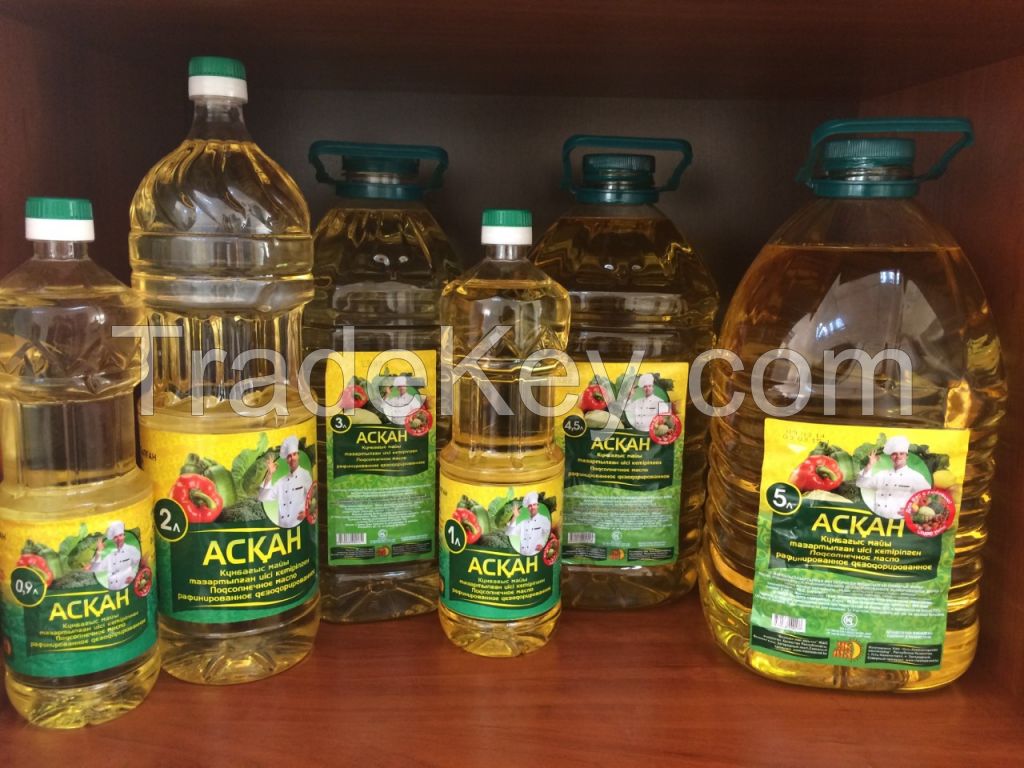 Sunflower oil for Export from Kazakhstan